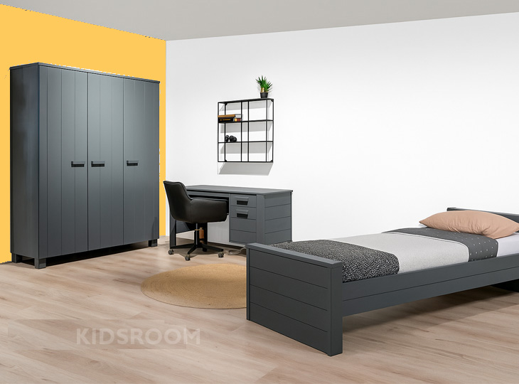 Woood Dennis Tienerkamer | Geel