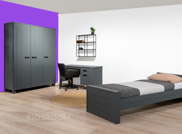 Woood Dennis Tienerkamer | Paars