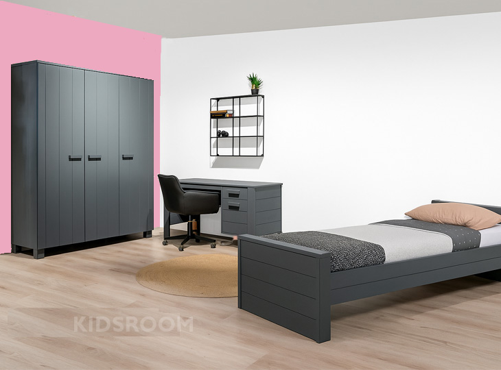 Woood Dennis Tienerkamer | Roze