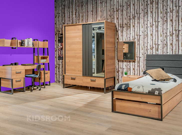 Almila | Irony Tienerkamer | Paars