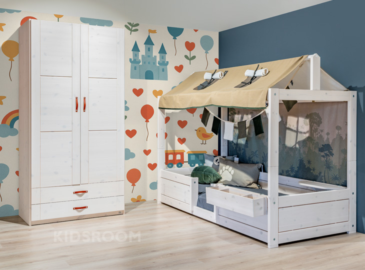 Lifetime Kinderkamer | 4-in-1 Bed | 2-Deurskast | Disney