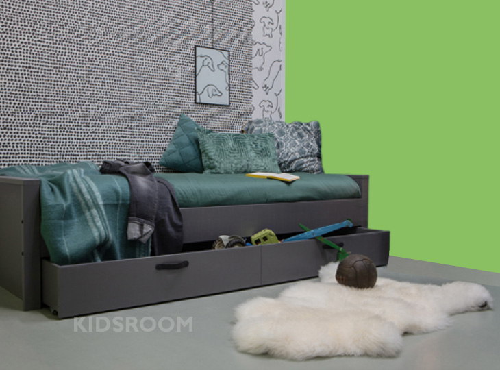 Woood Morris Tienerkamer | Groen