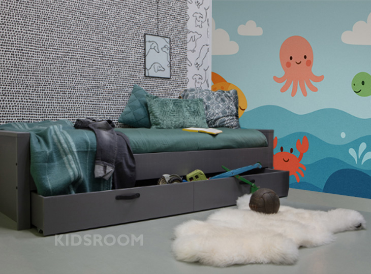 Woood Morris Tienerkamer | Zee