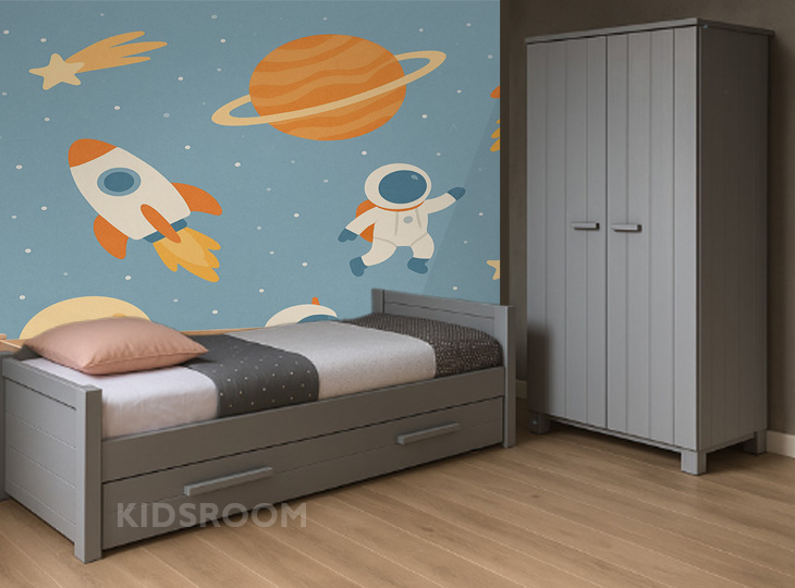 Woood Dennis Kinderkamer | Ruimtevaart