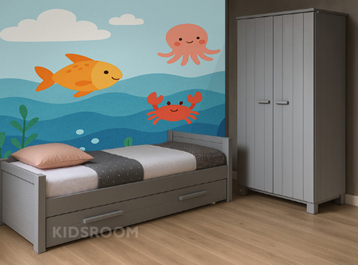 Woood Dennis Kinderkamer | Zee