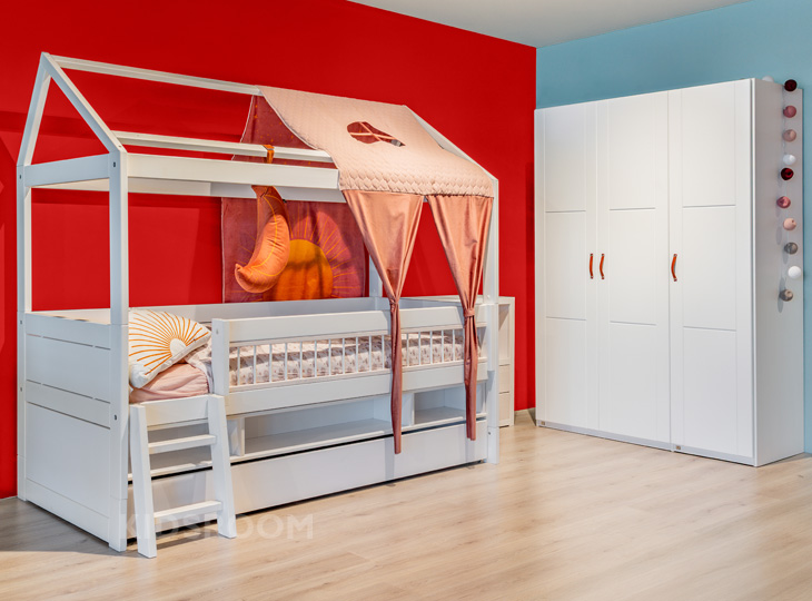 Lifetime Kajuit-Huisbed | Rood