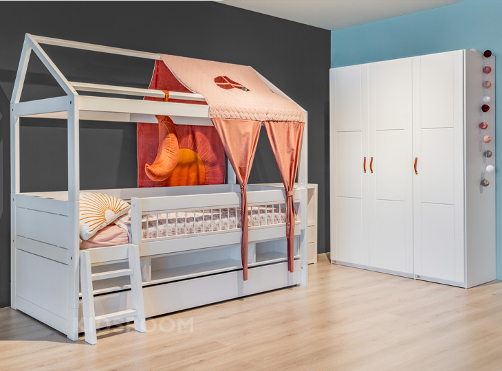 Lifetime Kajuit-Huisbed | Zwart