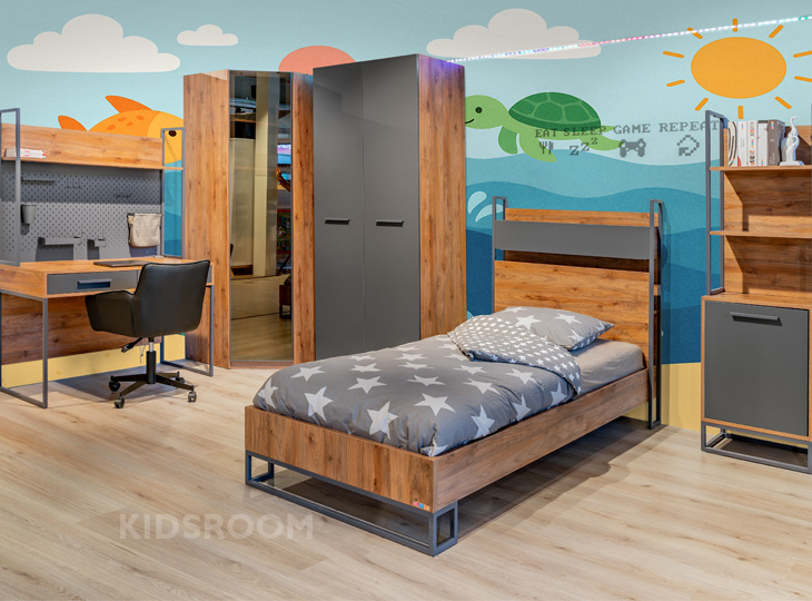 Almila Legend | Walnoot Kinderkamer | Zee