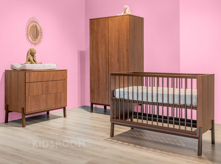 Quax Ashi Chestnut Babykamer | Roze