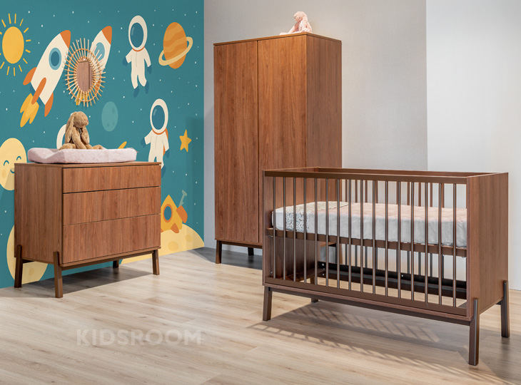 Quax Ashi Chestnut Babykamer | Ruimtevaart