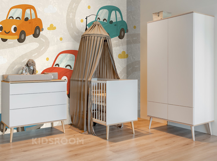 Quax Flow Babykamer | Clay | Auto