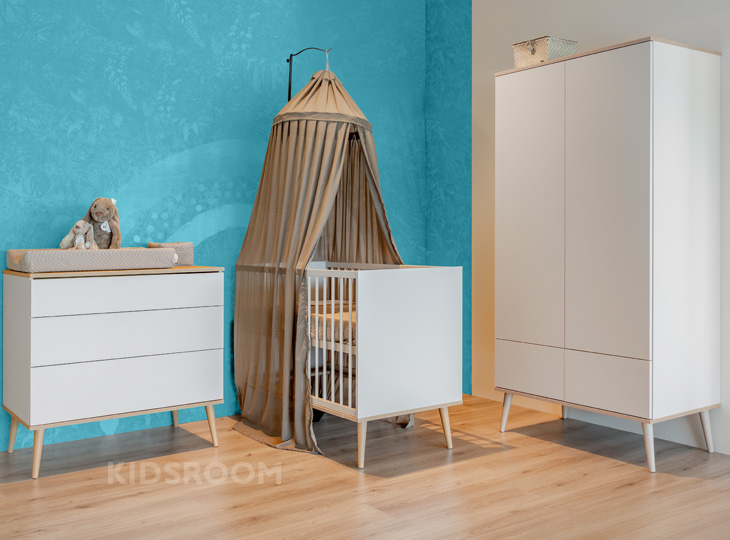 Quax Flow Babykamer | Clay | Blauw