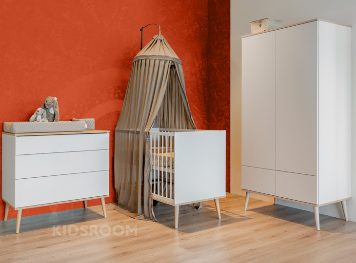 Quax Flow Babykamer | Clay | Bruin