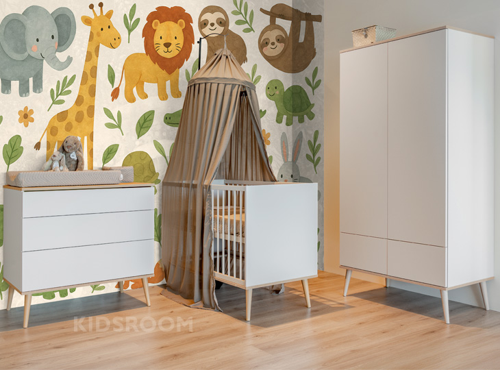 Quax Flow Babykamer | Clay | Dieren