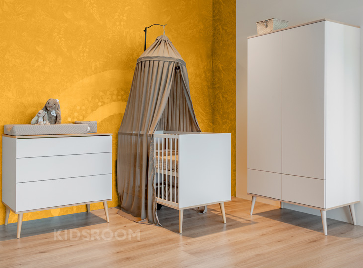 Quax Flow Babykamer | Clay | Goud