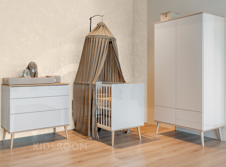 Quax Flow Babykamer | Clay | Hout
