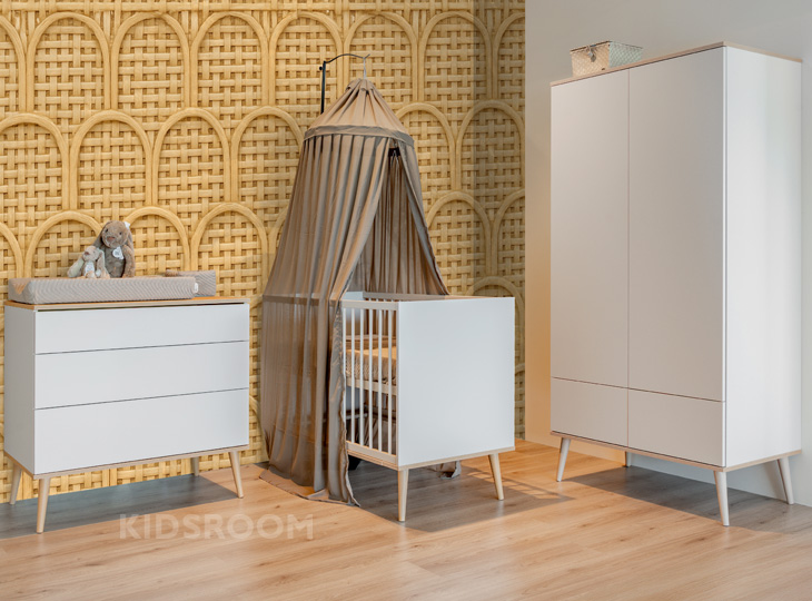 Quax Flow Babykamer | Clay | Rotan