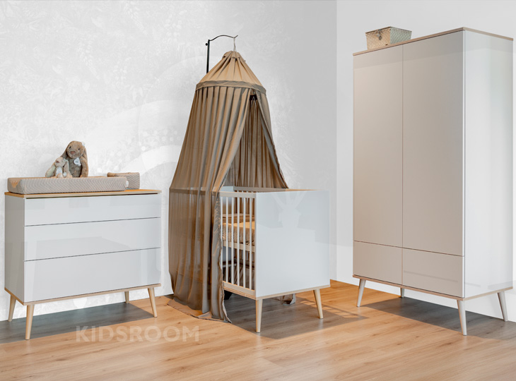 Quax Flow Babykamer | Clay | Wit