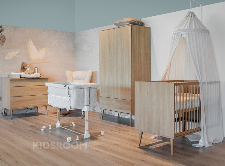 Quax Babykamer Flow HoneyAsh | Grijs