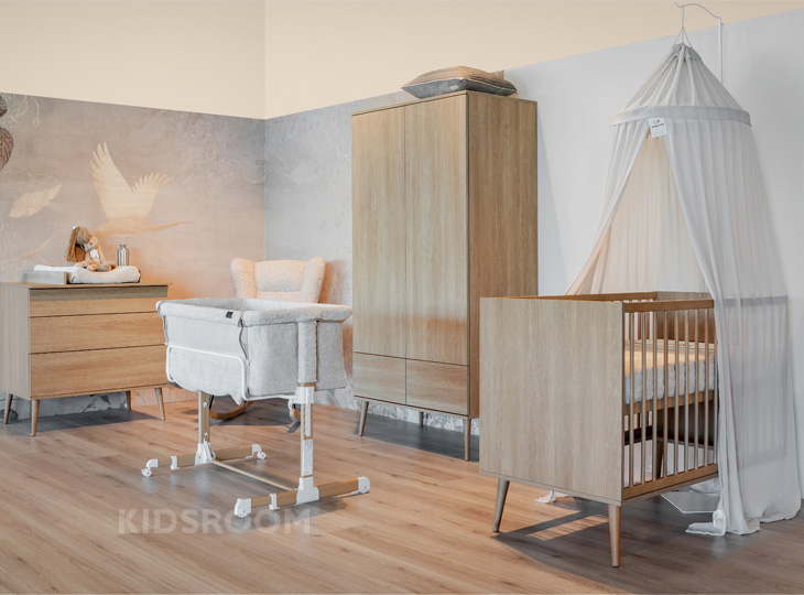 Quax Babykamer Flow HoneyAsh | Hout