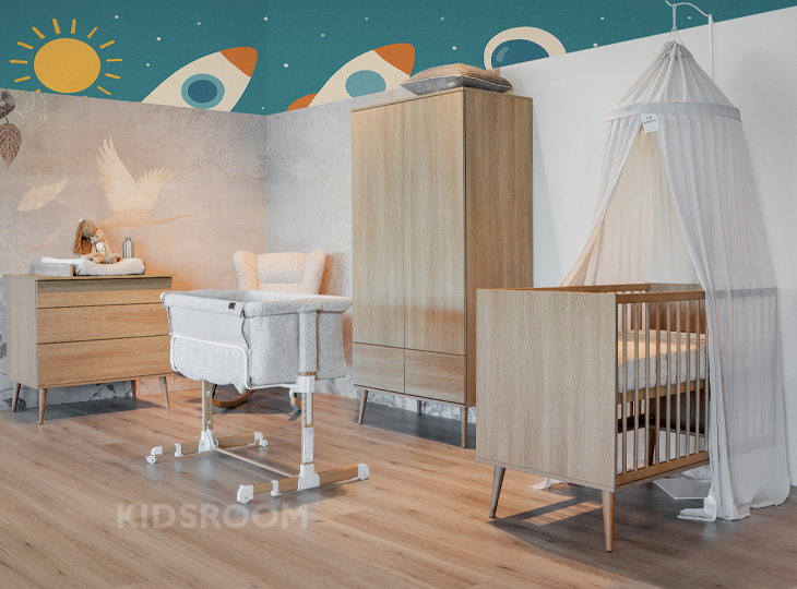 Quax Flow HoneyAsh Babykamer | Ruimtevaart