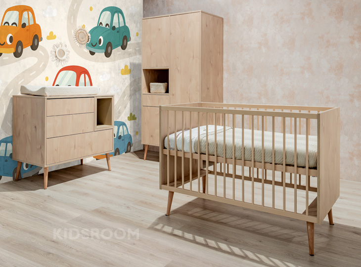 Quax Cocoon Natural Oak | Babykamer | Auto