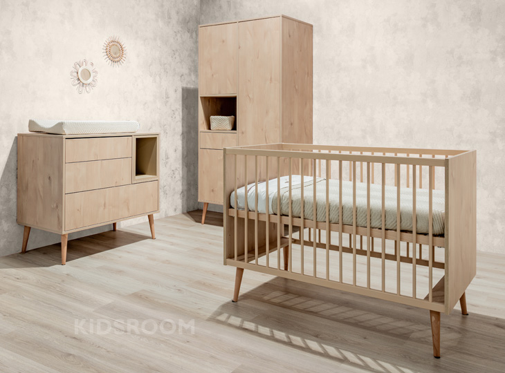 Quax Cocoon Natural Oak | Babykamer | Beige