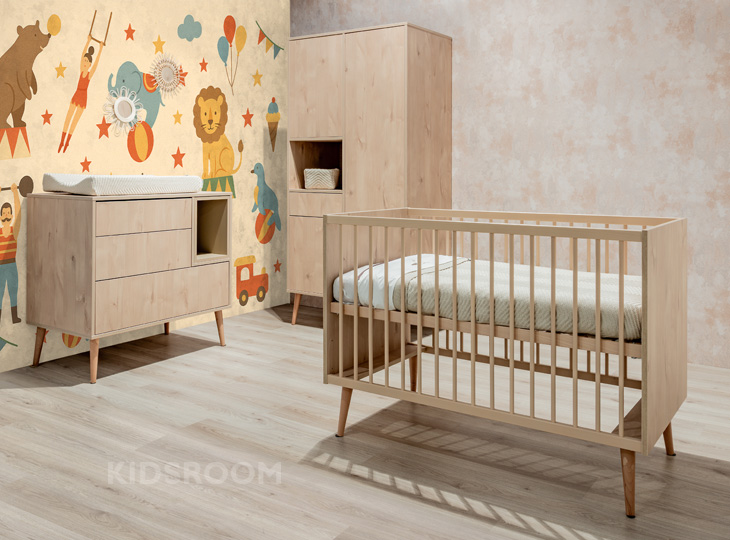 Quax Cocoon Natural Oak | Babykamer | Circus