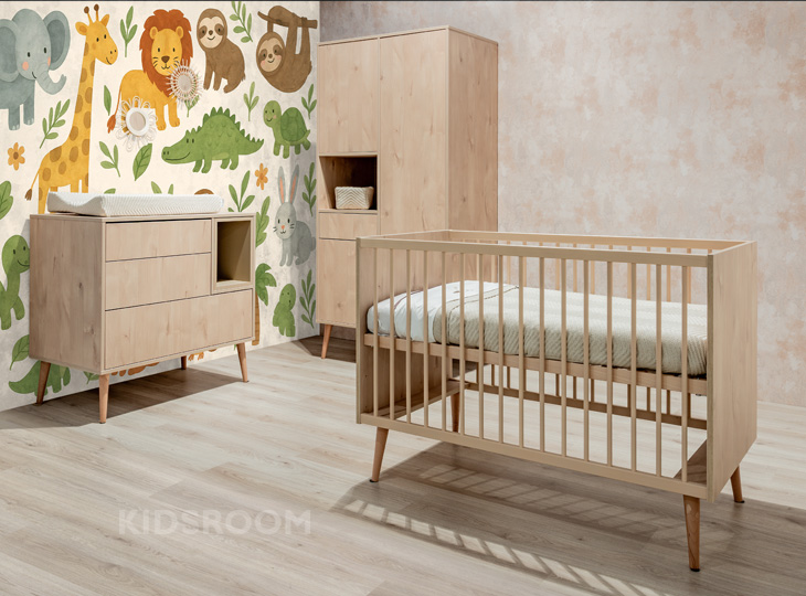 Quax Cocoon Natural Oak | Babykamer | Dieren