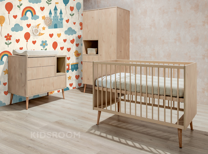 Quax Cocoon Natural Oak | Babykamer | Disney