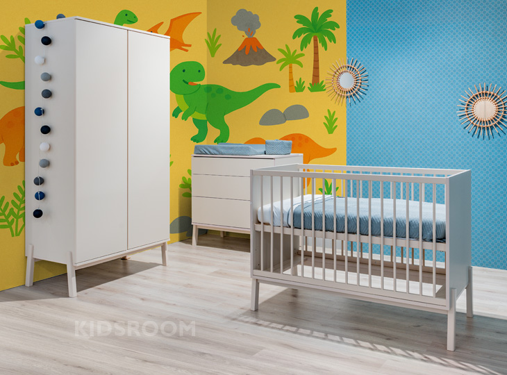 Quax Ashi Clay Babykamer | Dino