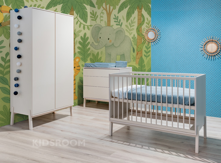 Quax Ashi Clay Babykamer | Jungle