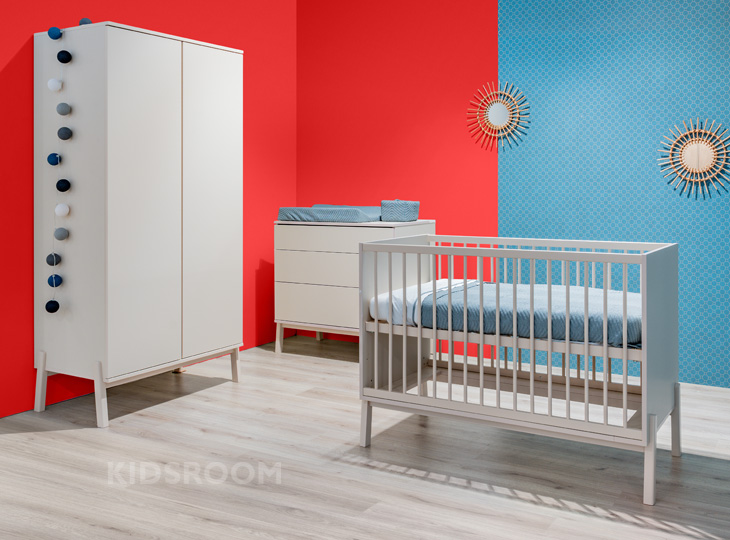 Quax Ashi Clay Babykamer | Rood