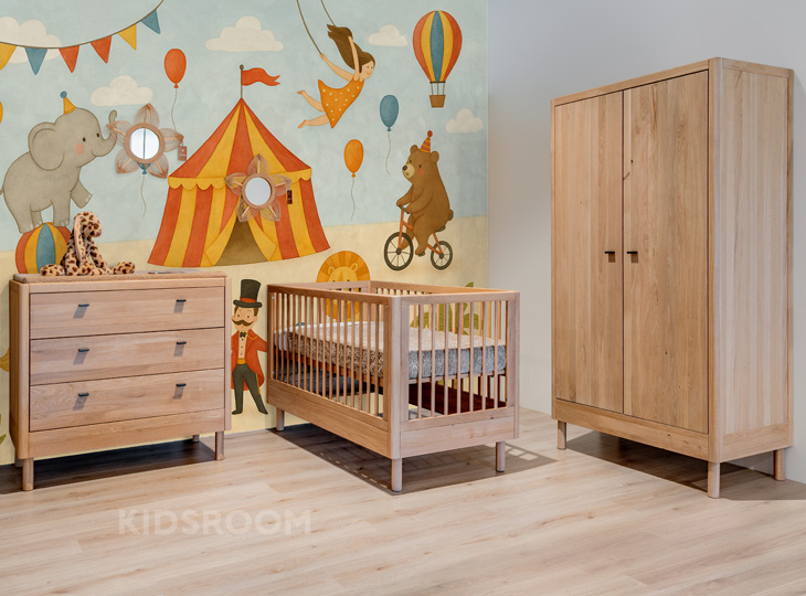 Forrest Massief Eiken Babykamer | Circus