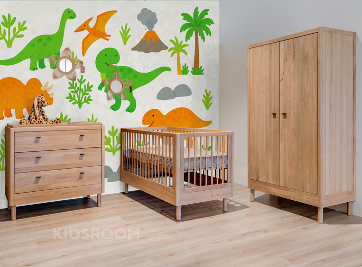 Forrest Massief Eiken Babykamer | Dino