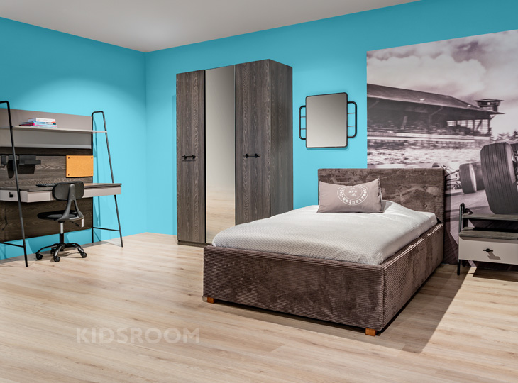 Lima Arwen Bed En Kast | Blauw