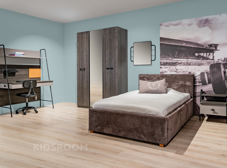 Lima Arwen Bed En Kast | Grijs