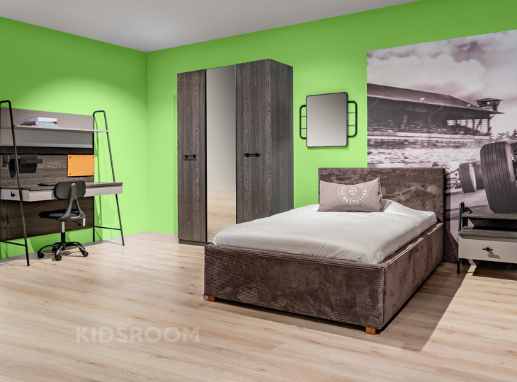 Lima Arwen Bed En Kast | Groen