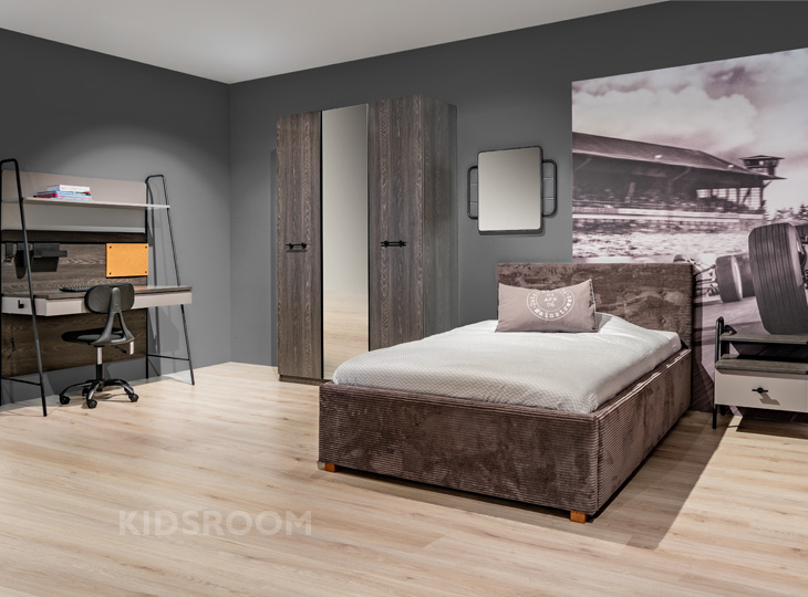 Lima Arwen Bed En Kast | Zwart