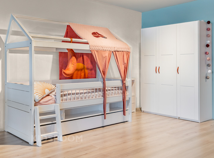 Lifetime Huis-Kajuitbed Kast | Beige