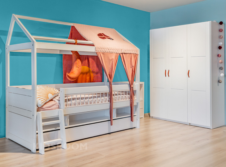 Lifetime Huis-Kajuitbed Kast | Blauw