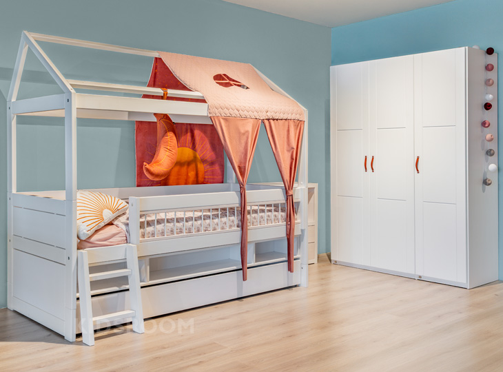 Lifetime Huis-Kajuitbed Kast | Grijs