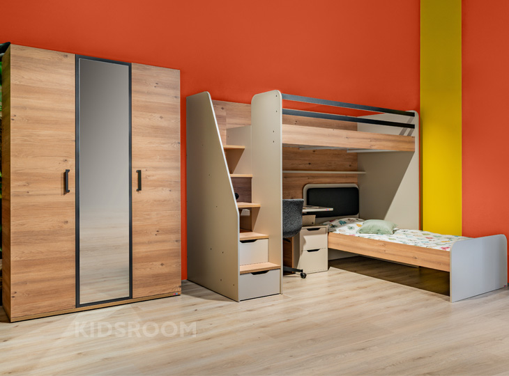 NewOptions Bed En Kast | Bruin