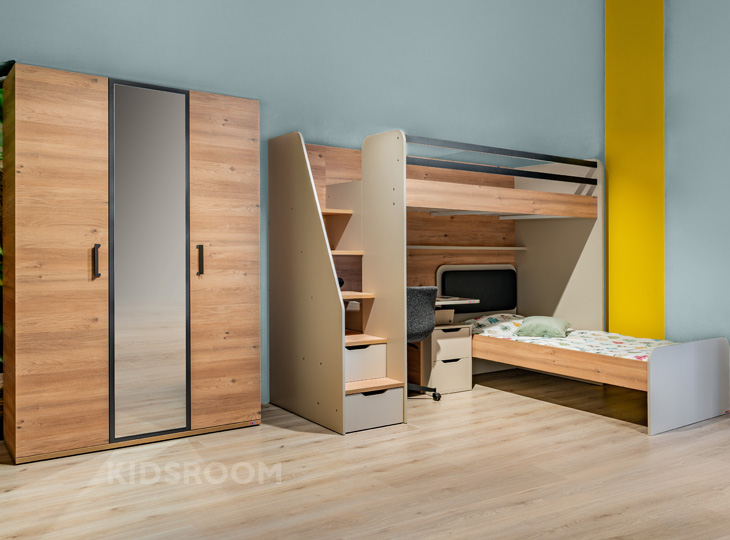 NewOptions Bed En Kast | Grijs