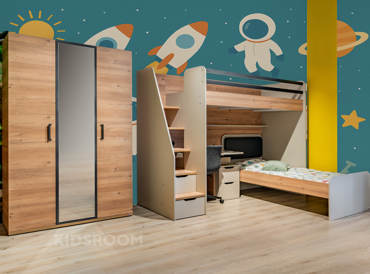 NewOptionsBed Irony Kast | Ruimtevaart