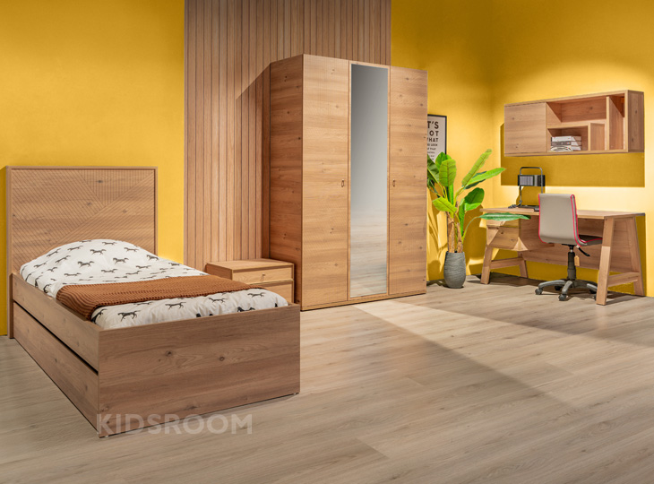 Origami Tienerkamer | Geel