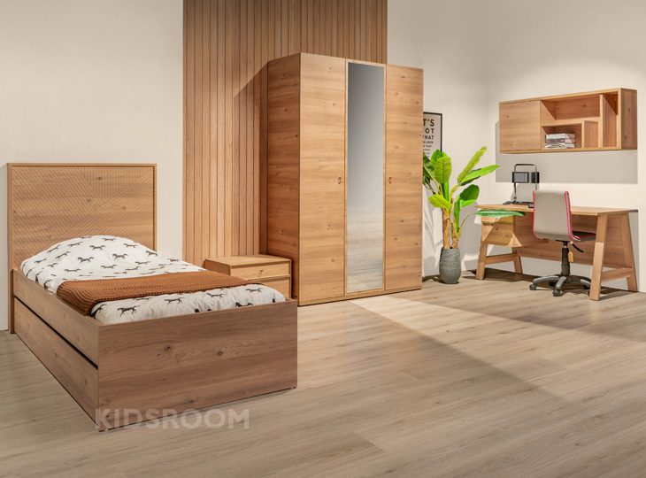 Origami Tienerkamer | Hout