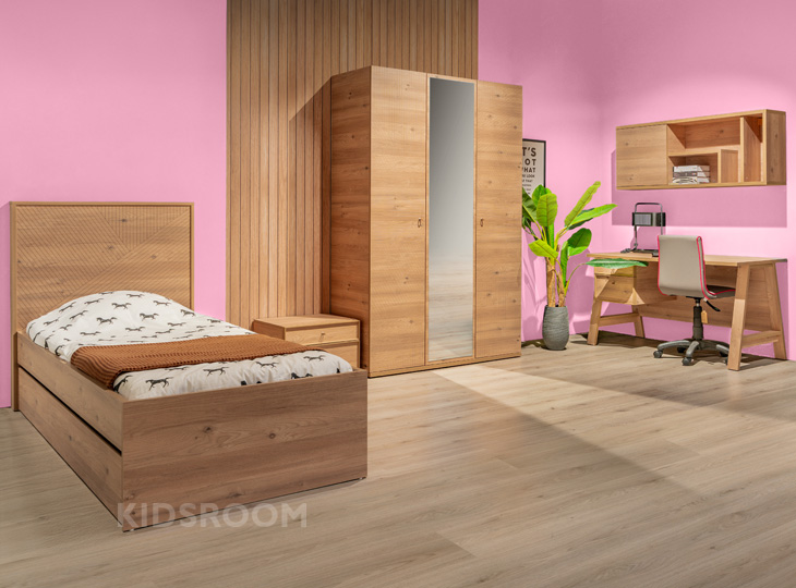 Origami Tienerkamer | Roze