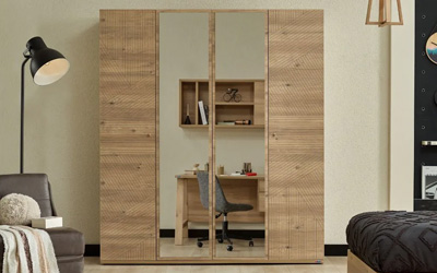 Kinderkamerkast 4-Deur