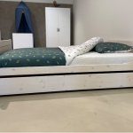 Lifetime Twin bed white wash